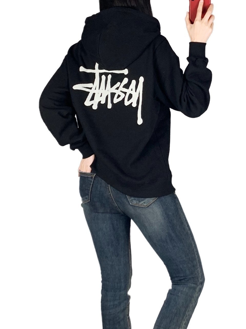 스투시 후드집업-