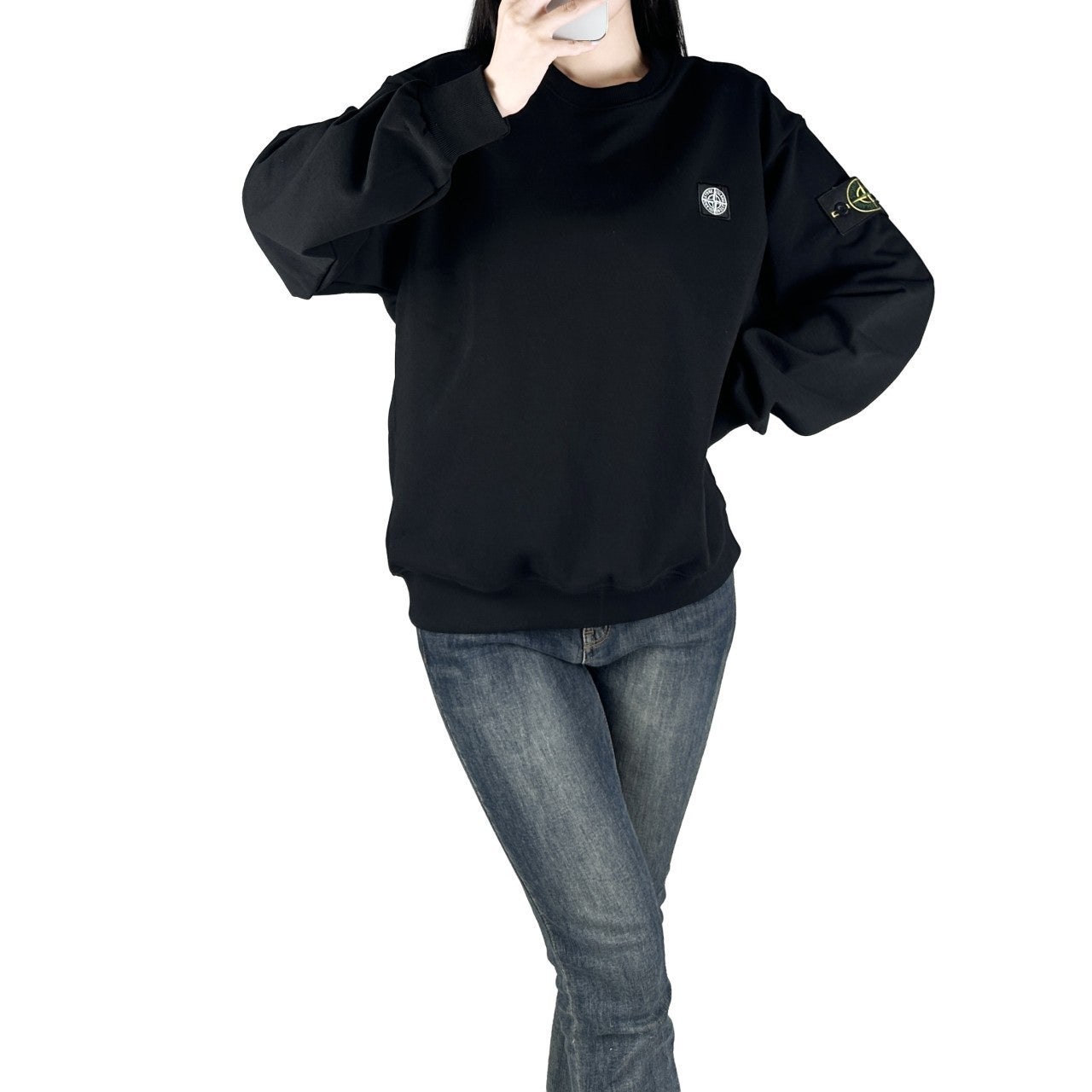 스톤 와펜 맨투맨-