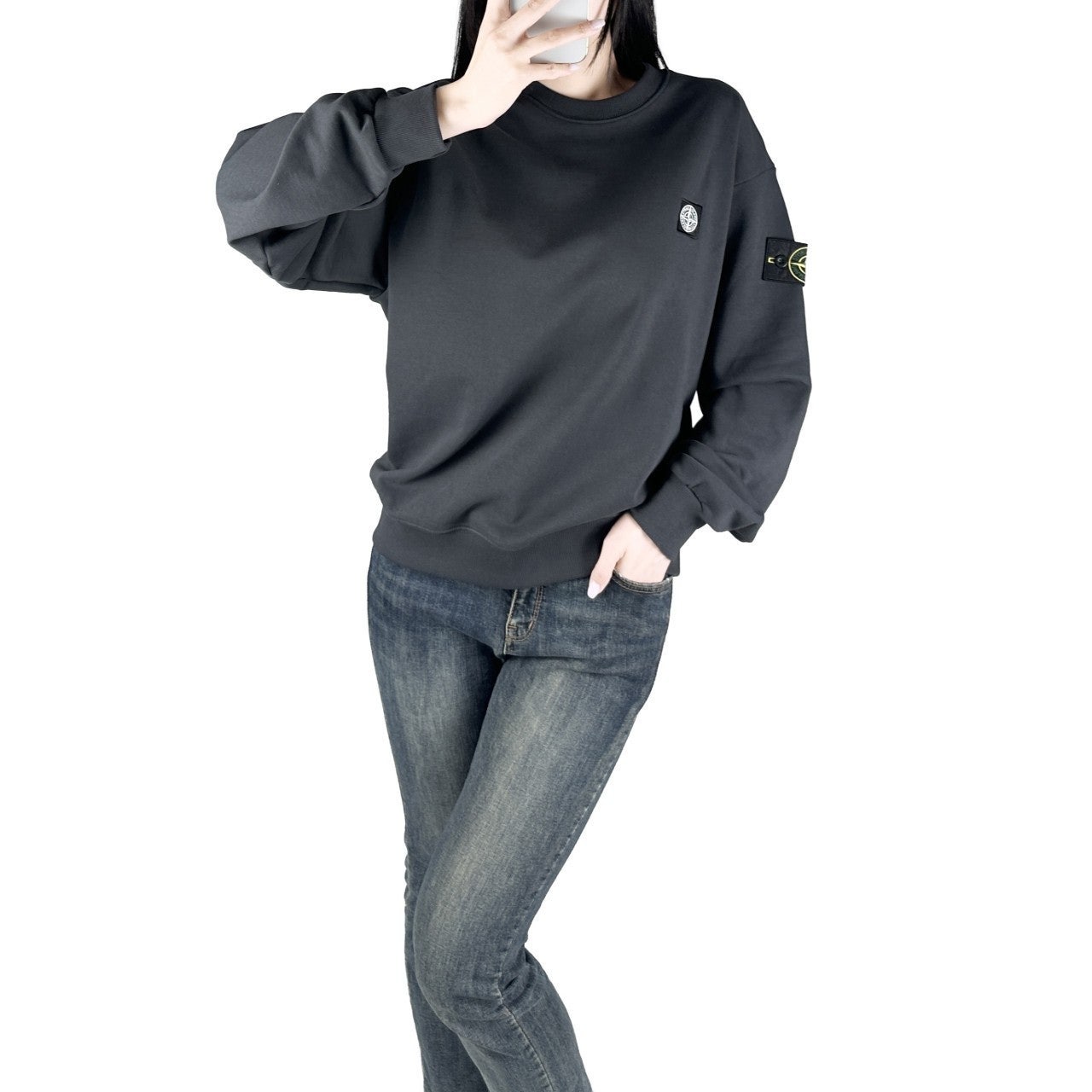 스톤 와펜 맨투맨-