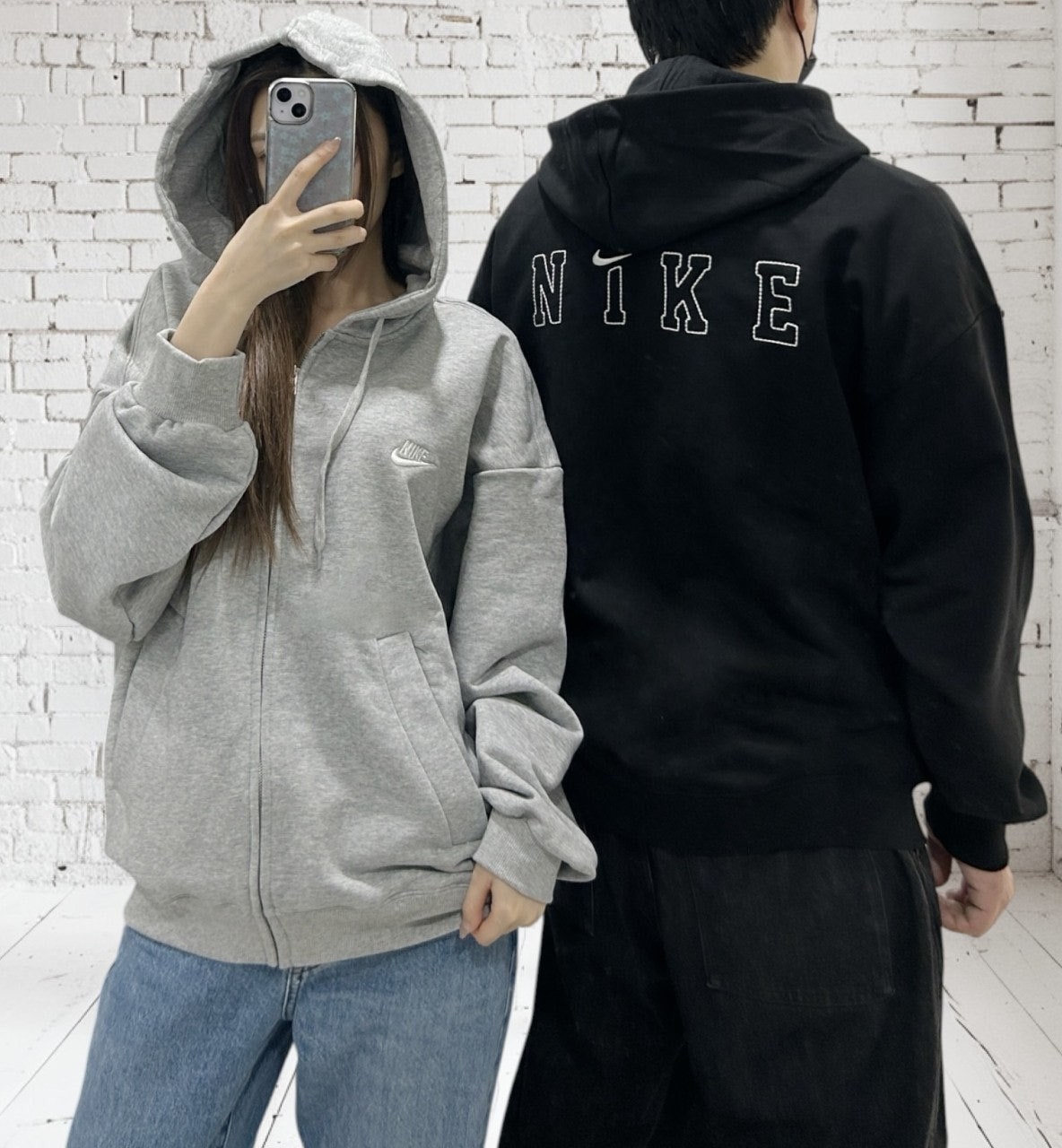 나이키 후드집업-