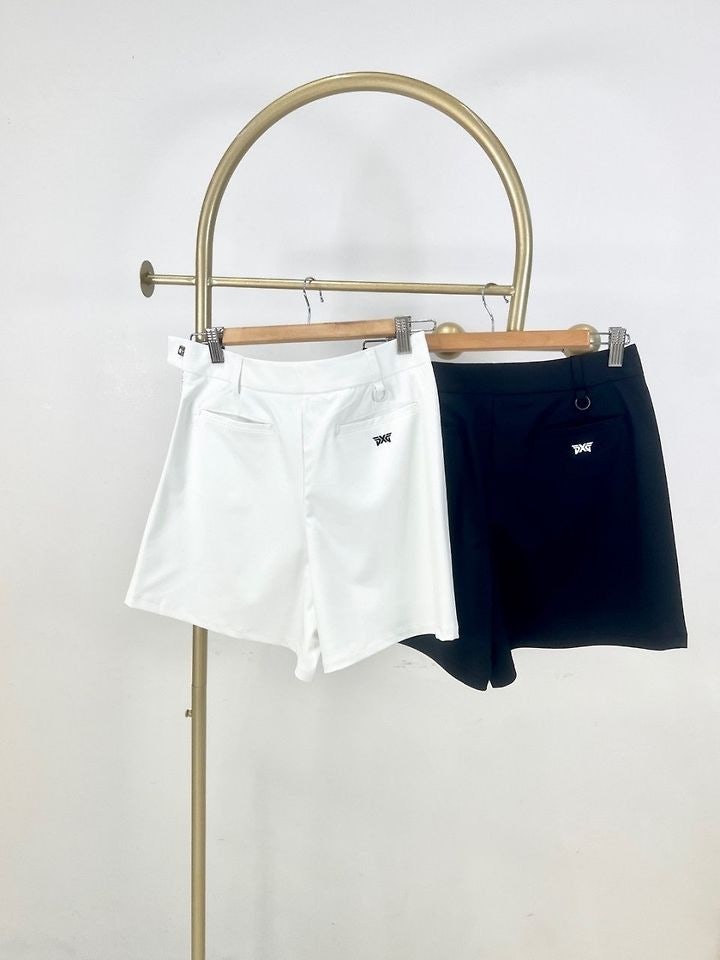 PXG 반주름 랩스커트 반바지-