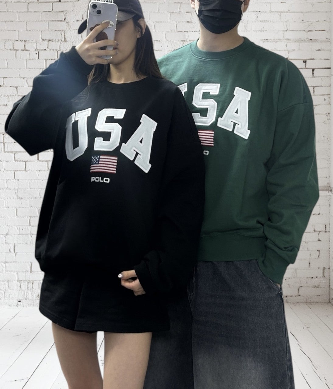 폴로 USA 맨투맨-