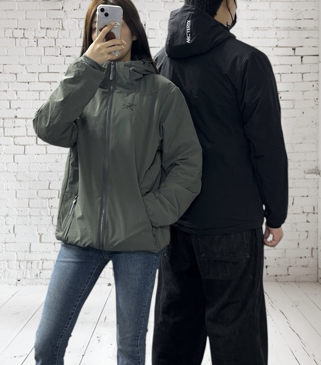 아크테릭스 후드 점퍼-