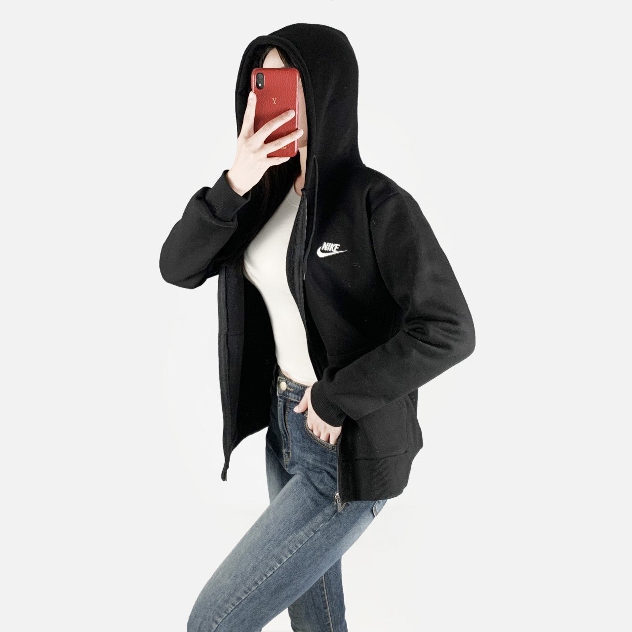 나이키 후드 집업-