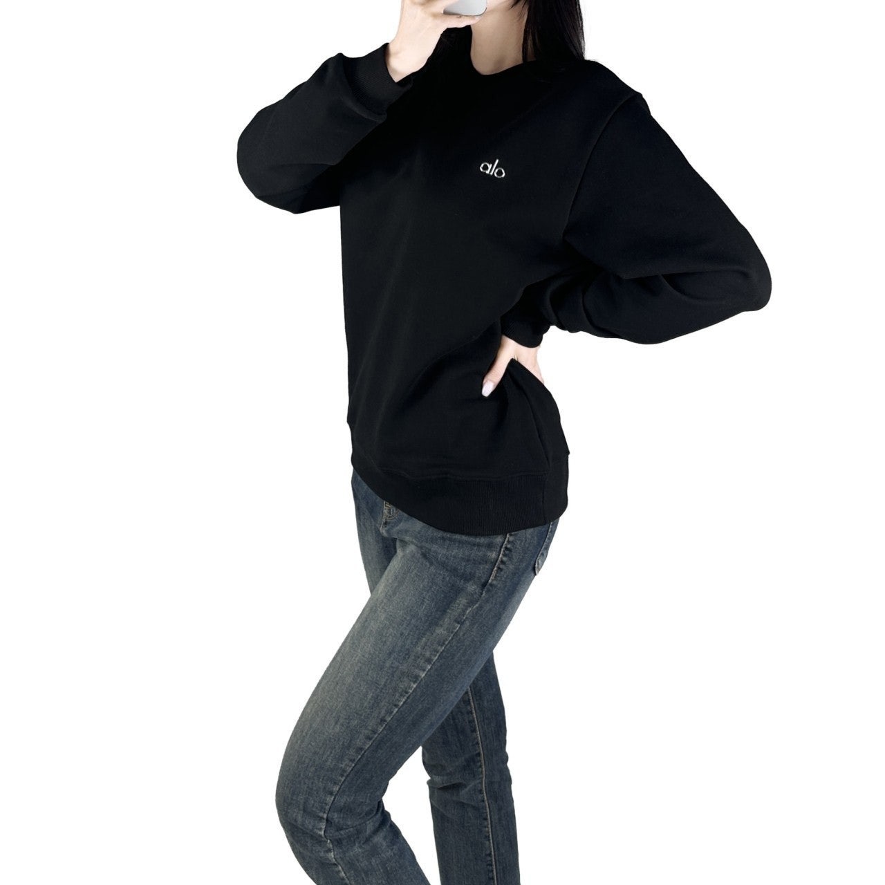 알로 아콜레이드 크루넥 맨투맨-
