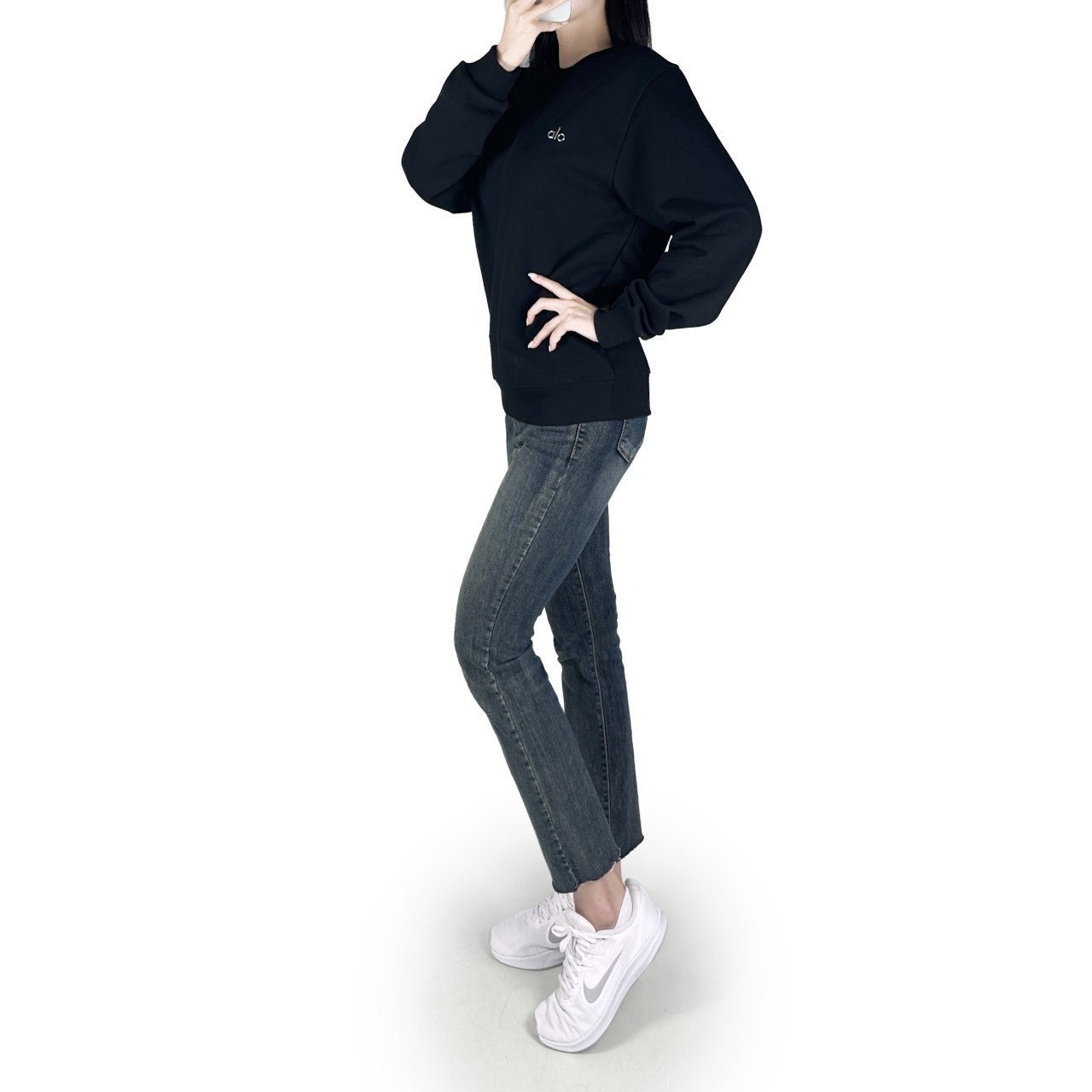 알로 아콜레이드 크루넥 맨투맨-