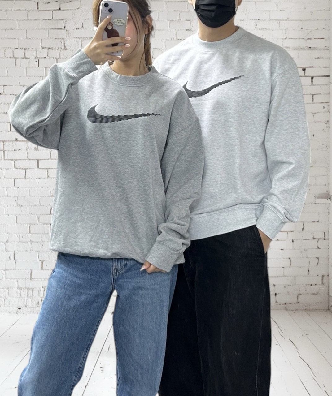 나이키 빅스우시 맨투맨-