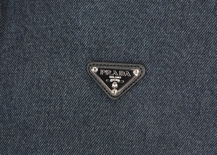 프라다 워싱 데님 자켓