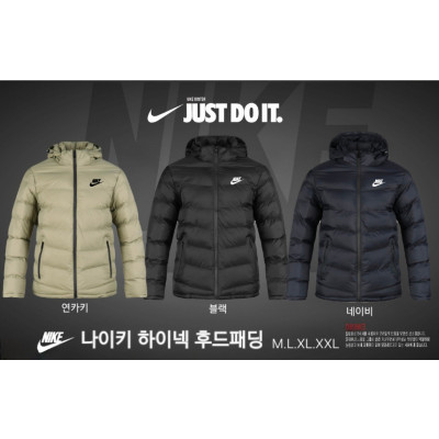 나이키 하이넥 후드패딩