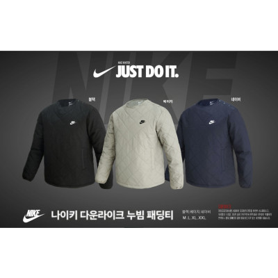 나이키 다운라이크 누빔 패딩티